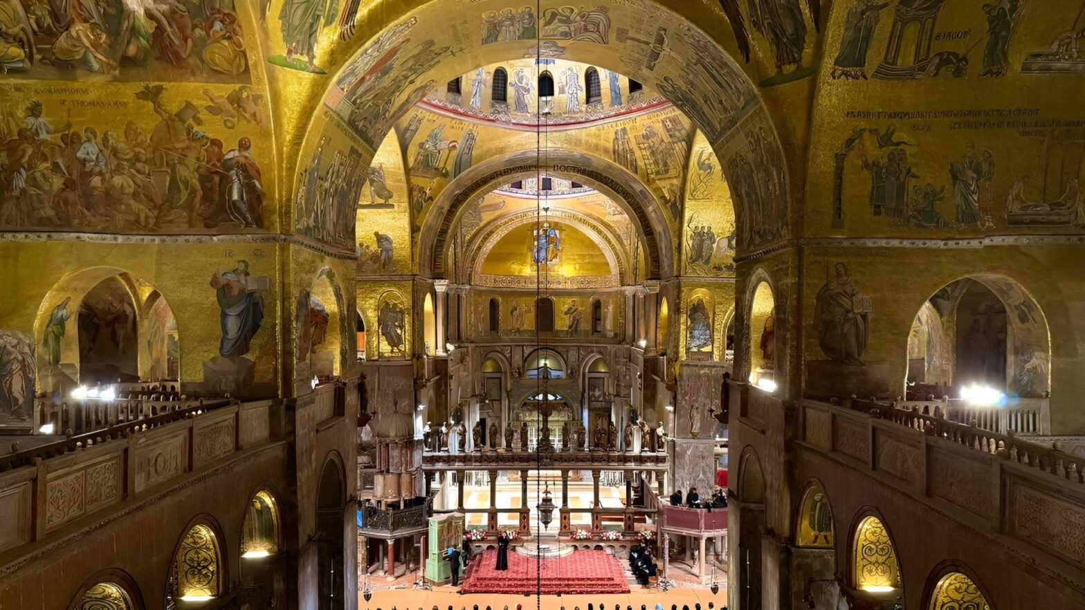 La basilica di san Marco a Venezia