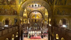 La basilica di san Marco a Venezia