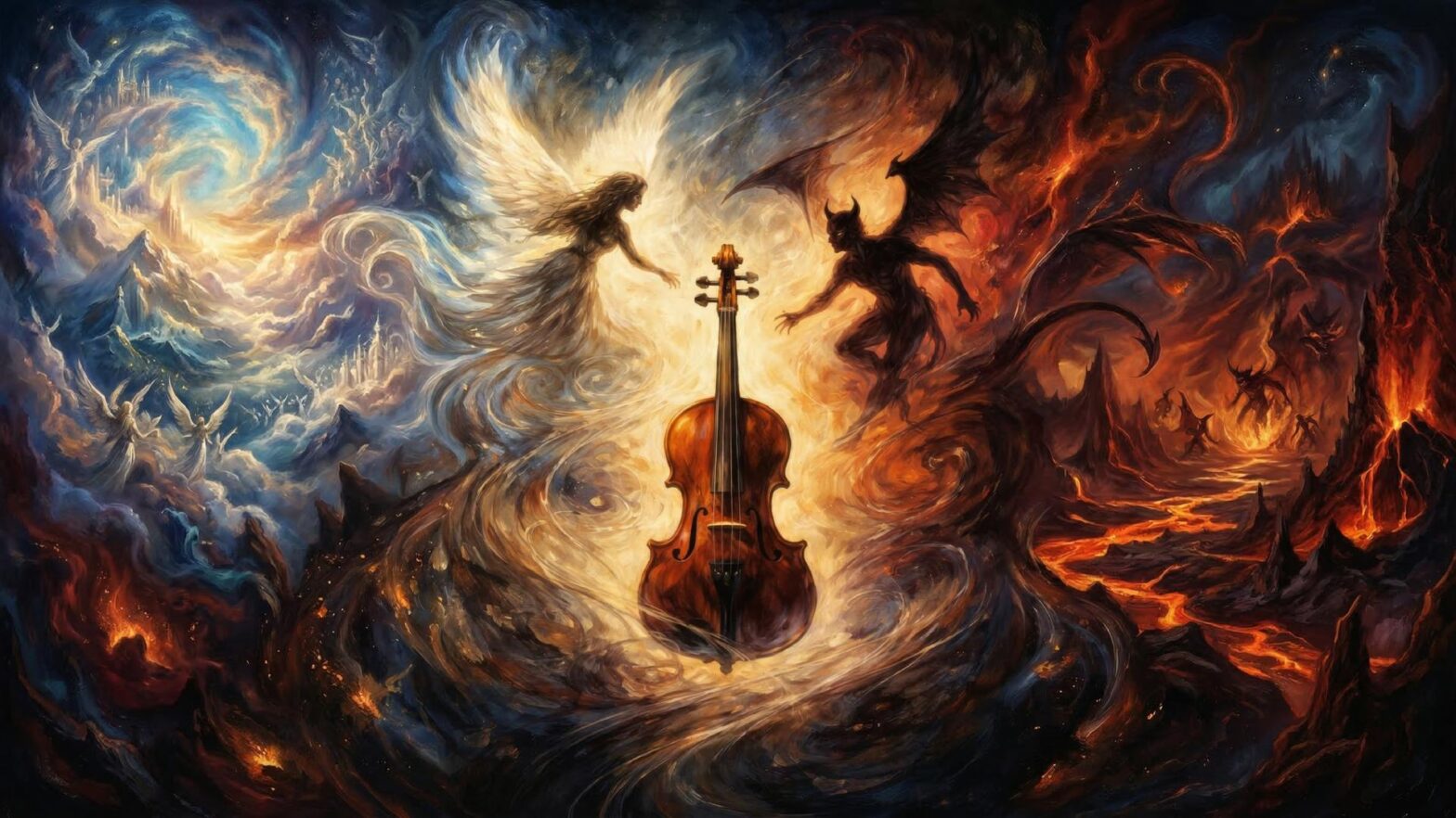 L'angelo e il diavolo