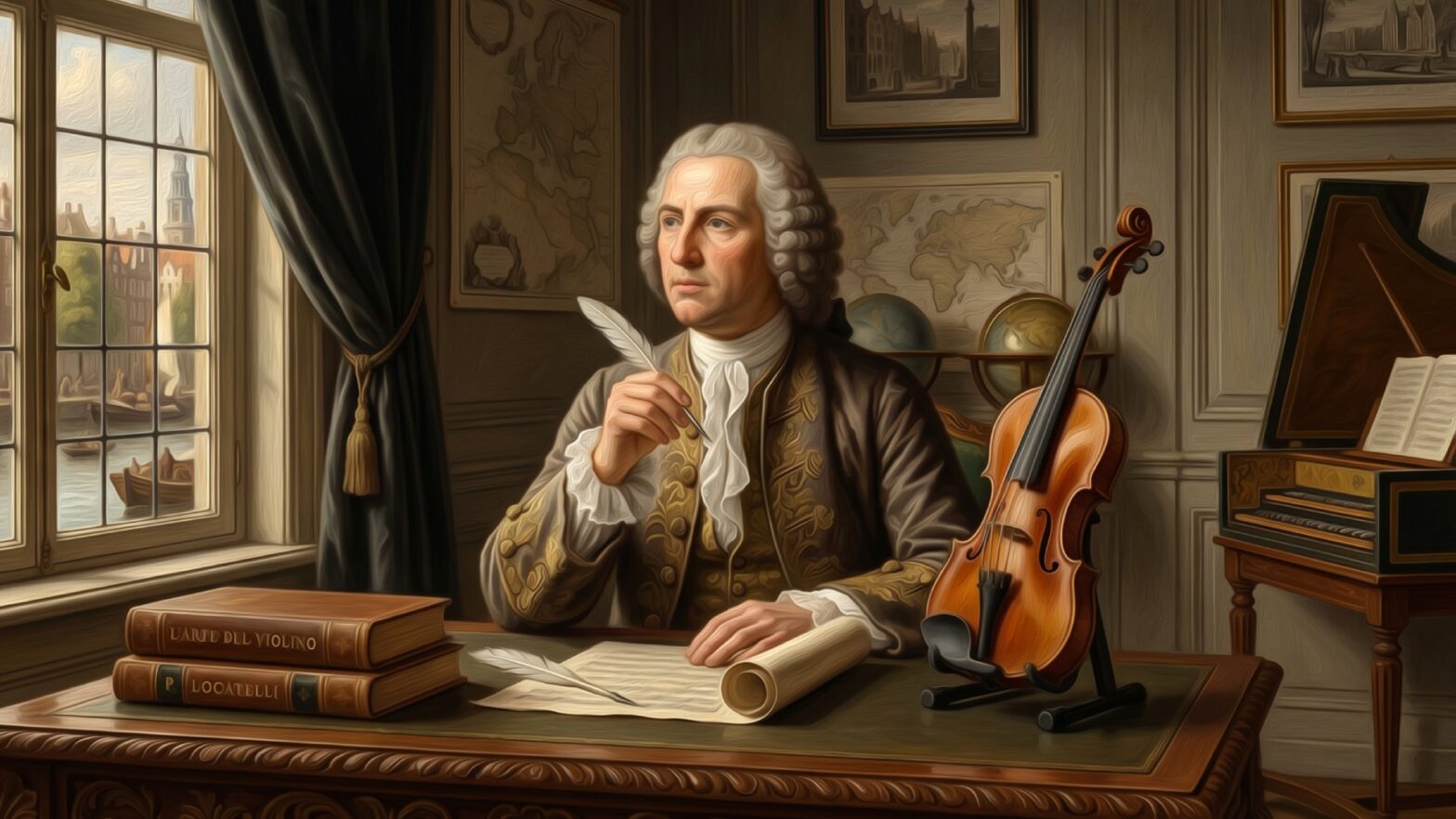 Pietro Antonio Locatelli ad Amsterdam